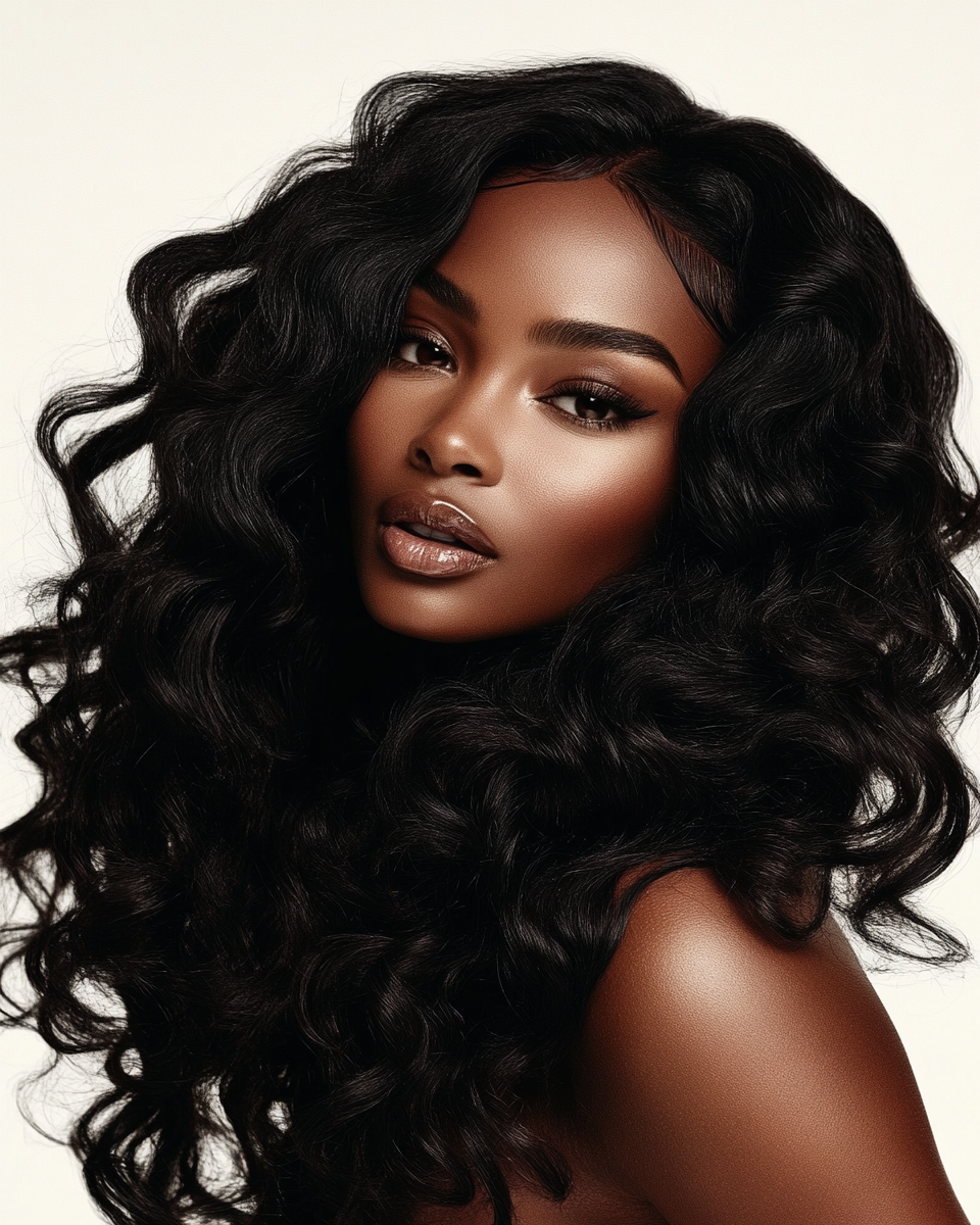 Virgin Deep Wave 13x4 Full Frontal HD Lace Wig